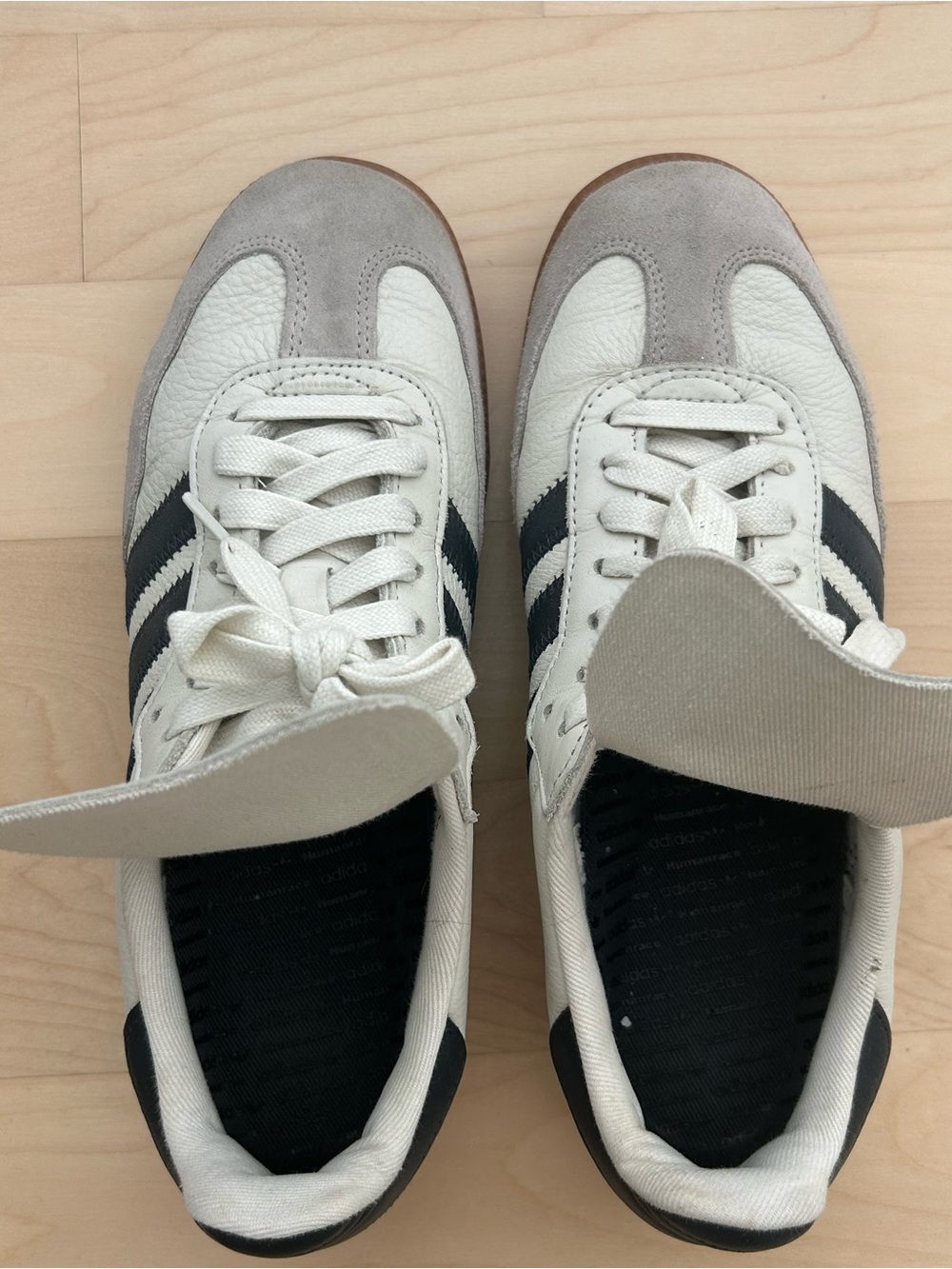 Adidas x Humanrace Samba Sneakers in size men's US 8 or women’s US 10